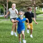 Маска дитяча (8-12) Buff Kids Filter Mask, Kasai Night Blue 11 Маска дитяча (8-12) Buff Kids Filter Mask, Kasai Night Blue 11