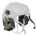 Тактические наушники EARMOR M32H с креплениями под каску ОЛИВА 2 Тактические наушники EARMOR M32H с креплениями под каску ОЛИВА 2