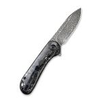 Ніж складаний Civivi Elementum Damascus / Carbon Fiber C907C-DS2, чорний 2