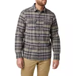 Сорочка тактична "5.11 Tactical® Lester Flannel Plaid Long Sleeve Shirt" Volcanic Plaid 2