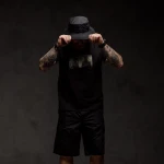 Шорты тактические Echo Cargo Shorts Rip-Stop PolyCotton. Чёрный 4