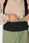 Брюки женские Rab Kinetic Alpine Stretch Bib Wmns, M Regular, Dark Fig Green 10 Брюки женские Rab Kinetic Alpine Stretch Bib Wmns, M Regular, Dark Fig Green 10
