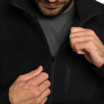 Куртка флісова Sturm Mil-Tec® "Bearforce Cold Weather Teddy Fleece Jacket" Black 4 Куртка флісова Sturm Mil-Tec® "Bearforce Cold Weather Teddy Fleece Jacket" Black 4