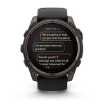Смарт-часы Garmin Fenix 8 Sapphire Solar, Carbon Gray DLC Titanium 51 мм. Черный 10 Смарт-часы Garmin Fenix 8 Sapphire Solar, Carbon Gray DLC Titanium 51 мм. Черный 10
