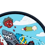 Патч (шеврон) «FPV» Brand Element. Мягкий ПВХ пластик. Синий 3