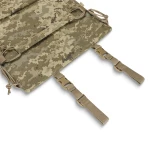 Каремат для сидіння розкладний потрійний 2-го класу захисту. Cordura 500D. Піксель (мм-14) 8