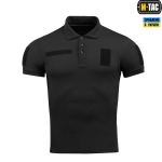 Поло тактичне M-Tac Polyester Чорний, black 2