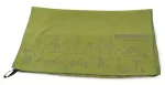Полотенце Pinguin Micro Towel, розмір L, 60 × 120 см – Зелений, принт Map