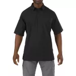 Футболка Поло тактична з коротким рукавом "5.11 RAPID PERFORMANCE POLO - SHORT SLEEVE" Black