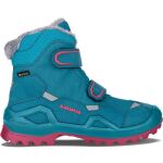 Ботинки LOWA Milo Evo GTX MID Jr, бирюзовый/фуксия