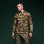 Флісова тактична кофта Garrison Fleece Multicam. Temperature control, polyester 2 Флісова тактична кофта Garrison Fleece Multicam. Temperature control, polyester 2