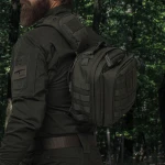 Тактична сумка-рюкзак 5.11 RUSH® MOAB™ 6. Однолямковий. Олива 9 Тактична сумка-рюкзак 5.11 RUSH® MOAB™ 6. Однолямковий. Олива 9