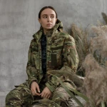 Куртка тактическая женская Softshell WAC-17. Защита от ветра и влаги. Мультикам 2 Куртка тактическая женская Softshell WAC-17. Защита от ветра и влаги. Мультикам 2