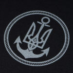 Футболка з малюнком "ВМС" Combat Black 3 Футболка з малюнком "ВМС" Combat Black 3