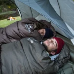 Спальный мешок Naturehike U250 (6°C до -10°C). Правый. Темно-зеленый 3
