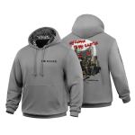 M-Tac кофта Hoodie My Home is my Castle Oversize Hard, Світло-сірий