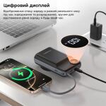 Павербанк Choetech B696 Black 20000mAh QC3.0 PD3.0 бездротова зарядка смартфонів та Apple Watch 7 Павербанк Choetech B696 Black 20000mAh QC3.0 PD3.0 бездротова зарядка смартфонів та Apple Watch 7