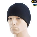 Шапка M-Tac Watch Cap Elite фліс (270г/м2) with Slimtex Dark Темно, dark Navy Blue