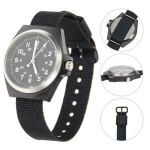 Годинник військовий "US STYLE" IP ARMY WATCH S/STEEL " Black