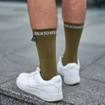 Носки водонепроницаемые Dexshell Ultra Thin Crew Olive Green 6 Носки водонепроницаемые Dexshell Ultra Thin Crew Olive Green 6