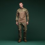 Тактична сорочка Core Combat Shirt, довгий рукав, комбіновані матеріали. Мультикам. XL 7