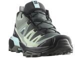 Жіночі трекінгові кросівки Salomon X Ultra 360 Gore-Tex — Чорний/зелений 2 Жіночі трекінгові кросівки Salomon X Ultra 360 Gore-Tex — Чорний/зелений 2