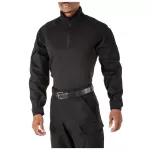 Сорочка тактична під бронежилет "5.11 Tactical Rapid Assault Shirt" Black 3