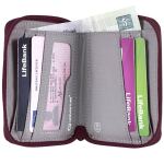 Гаманець Lifeventure Recycled RFID Bi-Fold Wallet, Plum 4 Гаманець Lifeventure Recycled RFID Bi-Fold Wallet, Plum 4