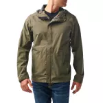Куртка штормова 5.11 Tactical "Exos Rain Shell" RANGER GREEN