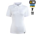 Поло тактичне M-Tac 65/35 Lady Білий, white 2 Поло тактичне M-Tac 65/35 Lady Білий, white 2
