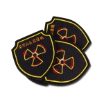 Шеврон (нашивка) S.T.A.L.K.E.R., 8.5х8 см. Помаранчево-чорний 4 Шеврон (нашивка) S.T.A.L.K.E.R., 8.5х8 см. Помаранчево-чорний 4