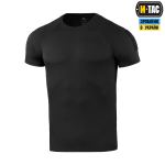 Футболка тактична M-Tac Summer Чорна потовідвідна реглан, black, чорний