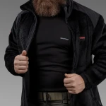 Кофта флисовая тактическая Polartec® High Loft Tactical. Черный 6