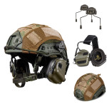 Комплект: шолом Fast з навушниками M31H Plus та кавер, L. Мультикам 2