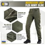 Брюки M-Tac Aggressor Lady Flex, Army Olive 2 Брюки M-Tac Aggressor Lady Flex, Army Olive 2