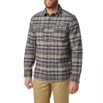 Сорочка тактична "5.11 Tactical® Lester Flannel Plaid Long Sleeve Shirt" Volcanic Plaid
