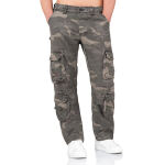 Брюки "SURPLUS AIRBORNE TROUSERS SLIMMY" Black camo 4 Брюки "SURPLUS AIRBORNE TROUSERS SLIMMY" Black camo 4