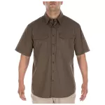 Сорочка тактична з коротким рукавом "5.11 Stryke ™ Shirt - Short Sleeve" Tundra