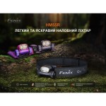 Ліхтар налобний Fenix HM55R, рожевий 6