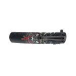 Ніж складаний Ganzo G626-BS, сталь 440, ABS. Чорний самурай 4