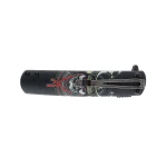 Ніж складаний Ganzo G626-BS, сталь 440, ABS. Чорний самурай 4