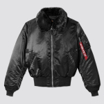 Куртка Alpha Industries B-15 Bomber Jacket. Черный 5