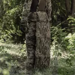 Каремат для сидіння розкладний потрійний. Cordura 500D. Піксель 15 Каремат для сидіння розкладний потрійний. Cordura 500D. Піксель 15