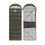 Спальний мішок Naturehike U250S NH20MSD07 Темно-зелений правий 2