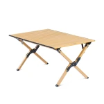 Розкладний стіл Naturehike CNK2300JU010 розмір M. Алюміній. Бежевий
