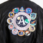 Куртка Alpha Industries Apollo MA-1 Bomber Jacket. Чорний 4