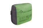 Подушка надувна Sea to Summit Aeros Premium Pillow Deluxe, 14х56х36 см, Lime (Green/Grey) 3