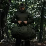Тактична сумка-баул Specprom Giant на 100л. Cordura 500D. Олива