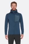 Чоловіча флісова кофта Rab Superflux Hoody, Tempest Blue