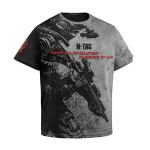 Футболка M-Tac Warrior 1618 Oversize Світло, light Grey, світло-сірий 4 Футболка M-Tac Warrior 1618 Oversize Світло, light Grey, світло-сірий 4